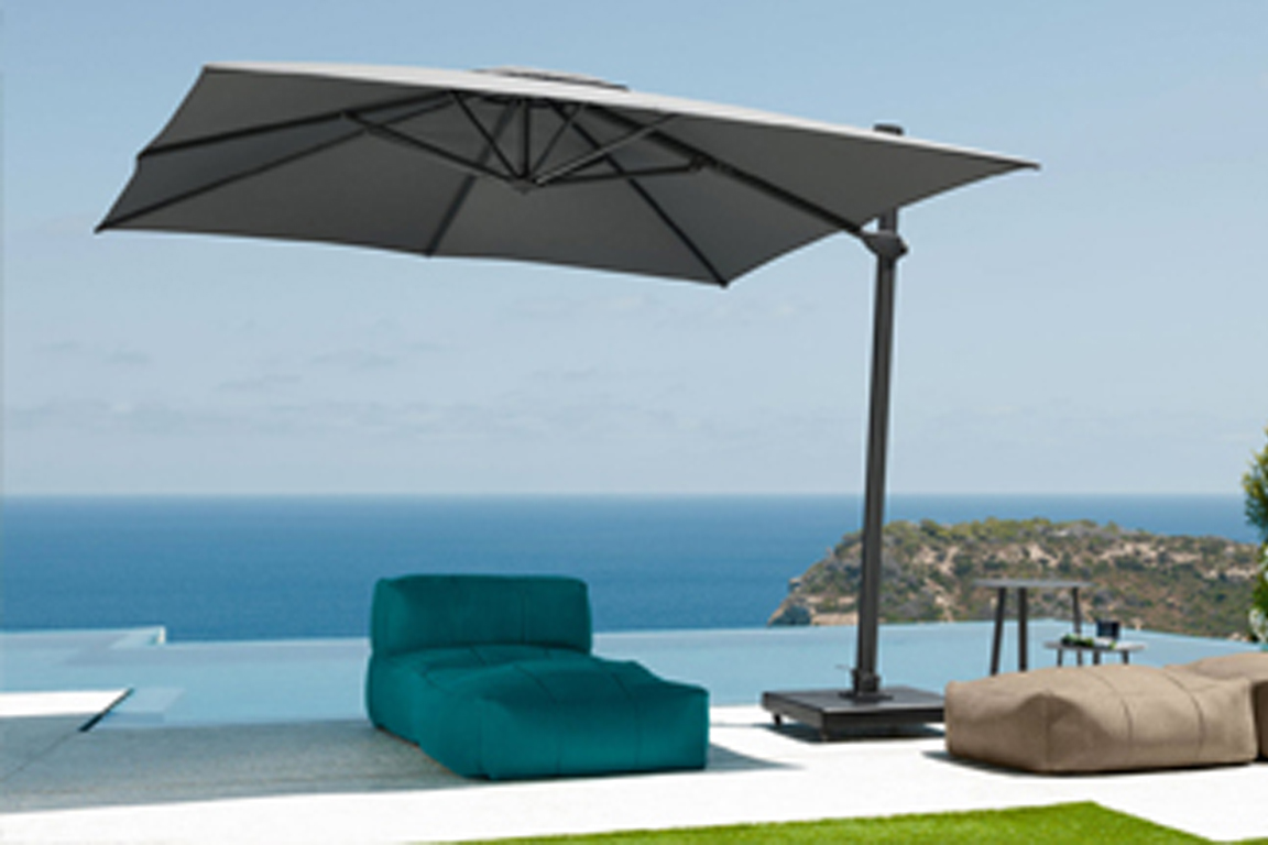 How to use outdoor parasols？